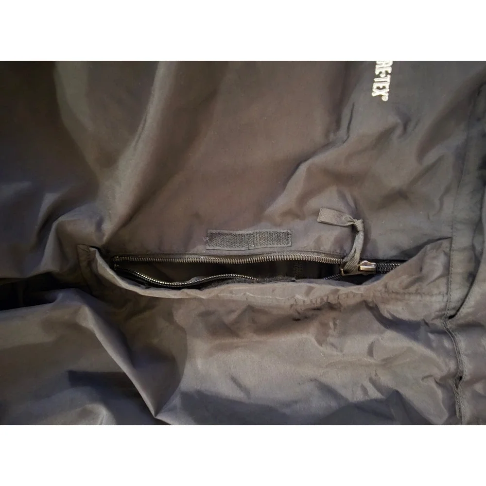 The North Face Mens L Gore-Tex Ski Bib Overalls Mens Black Snow Pants Waterproof